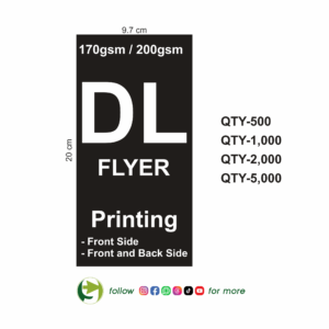 DL Flyers (20 x 9.70cm)